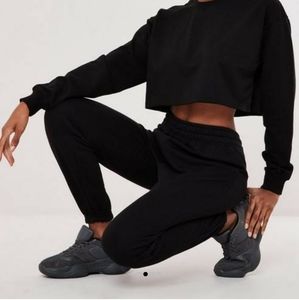 Missguided cropped co ord set